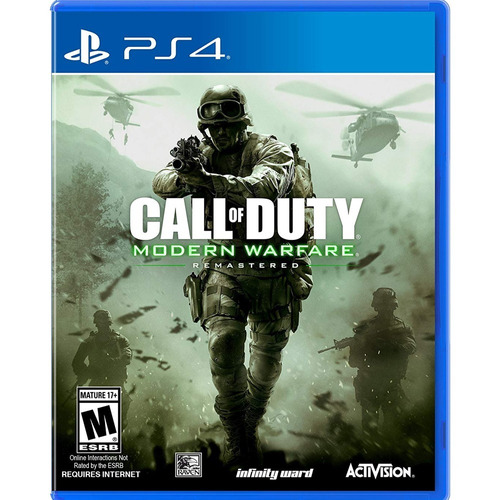 Ps4 Juego Cod Modern Warfare Remastered + Envío Gratis