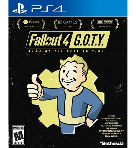 Fallout 4 Game Of The Year Goty Ps4 Físico Envío Gratis!