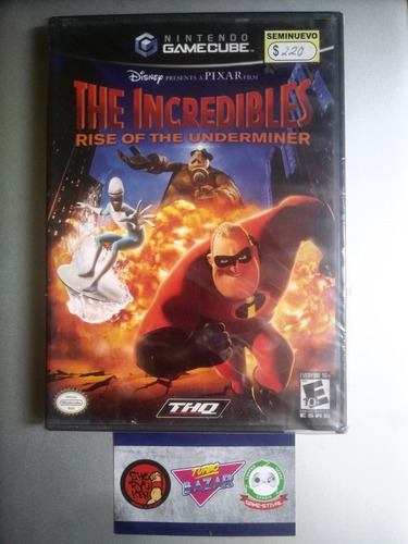The Incredibles Rise Of Underminder_ Game Cube _ Shoryuken