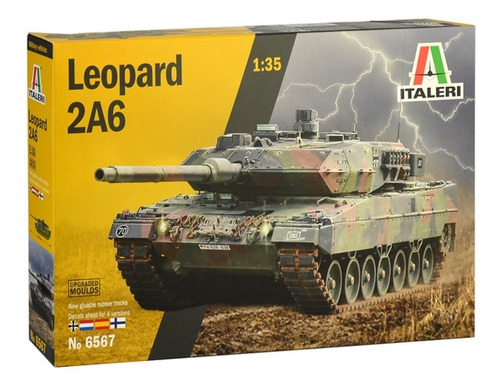 Leopard 2a6 By Italeri # 