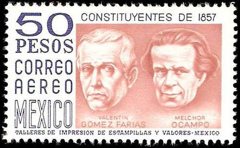 Mexico Serie  Aereo Constituyentes Sc C451 Mnh