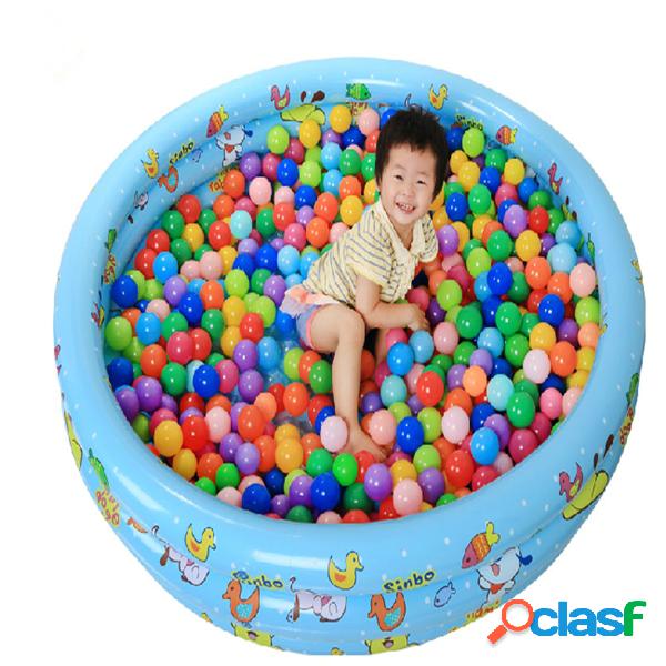 20 piezas Colorful Plastic Ocean Ball Baby Kids Toys Swim