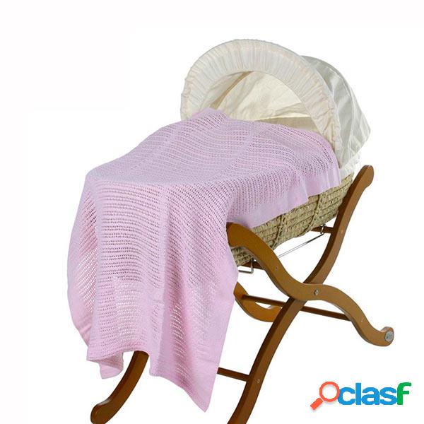 9 colores Soft manta de bebé manta de dormir de baño de