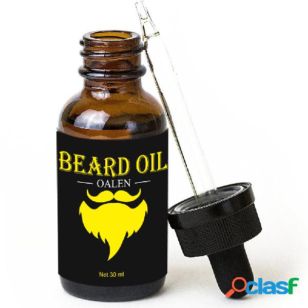 Aceite orgánico natural de la barba que lastima el bigote