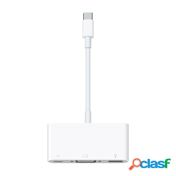 Apple Adaptador Multipuerto USB-C - VGA, Blanco