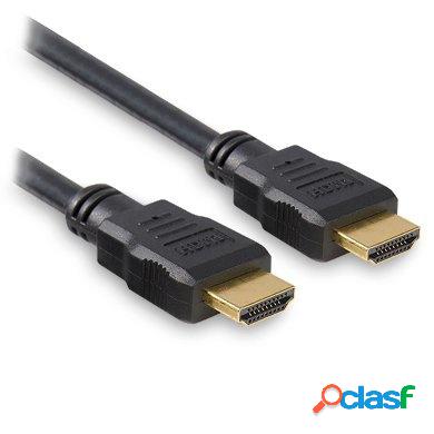 BRobotix Cable HDMI Macho - HDMI Macho, 30 Metros, Negro