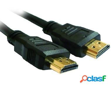 BRobotix Cable de Video, HDMI Macho - Macho, 4.5 Metros,