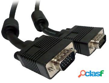 BRobotix Cable para Monitor SVGA HD15 Macho - Macho, 3