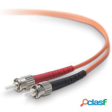 Belkin Cable Fibra Óptica Multimodo OFC ST Macho - ST