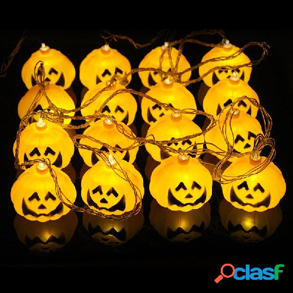 Calabaza fantasma de Halloween Colorful Cadena de luces