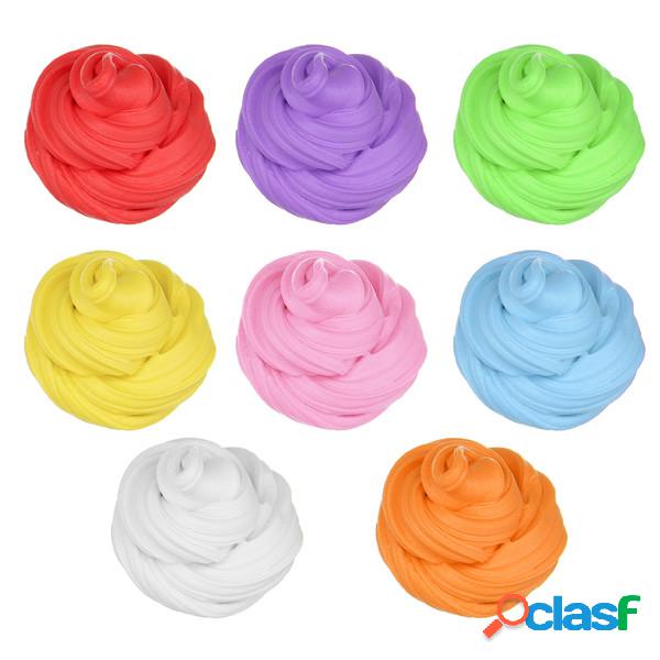 Candyfloss Fluffy Floam Slime Clay Masilla Stress Relieve