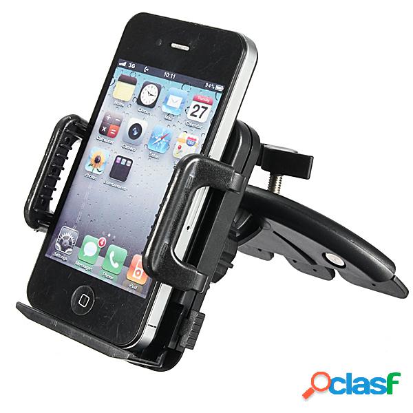 Car Dash Slot Mount Holder Dock para CellPhone GPS MP3 MP4
