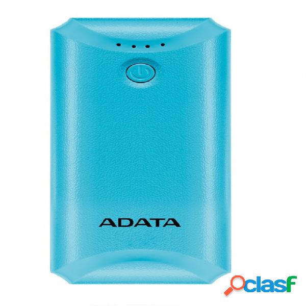 Cargador Portátil Adata Power Bank P5000, 5000mAh, Azul
