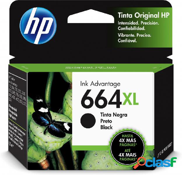 Cartucho HP 664XL Alto Rendimiento Negro, 480 Páginas