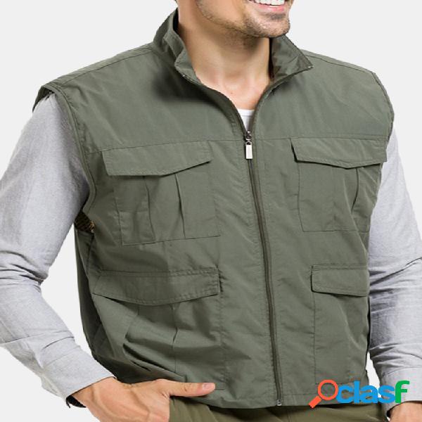 Chaleco casual impermeable y transpirable Qiuck-Dry para