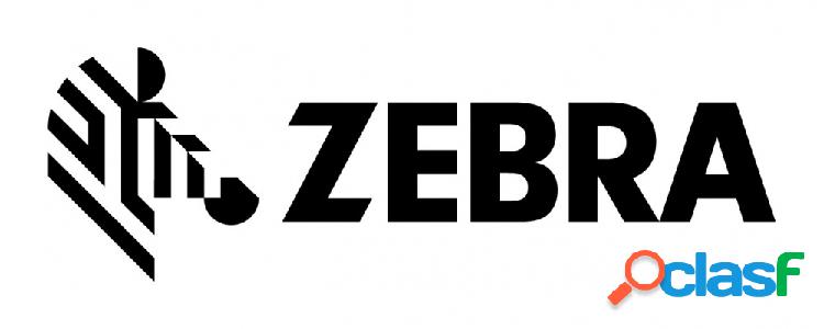 Cinta Zebra con Cera Negro, 11cm x 450m, 18 Rollos
