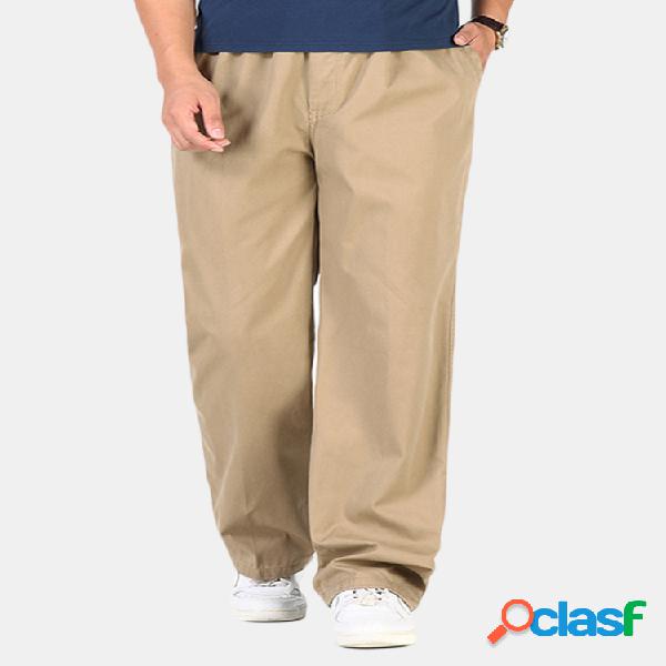 Cintura elástica suelta y transpirable para hombre Diseño
