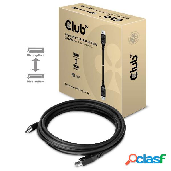 Club 3D Cable Displayport Macho - DisplayPort Macho, 5