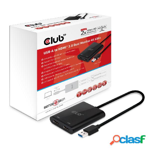 Club 3D Video Splitter HDMI, 2 Puertos