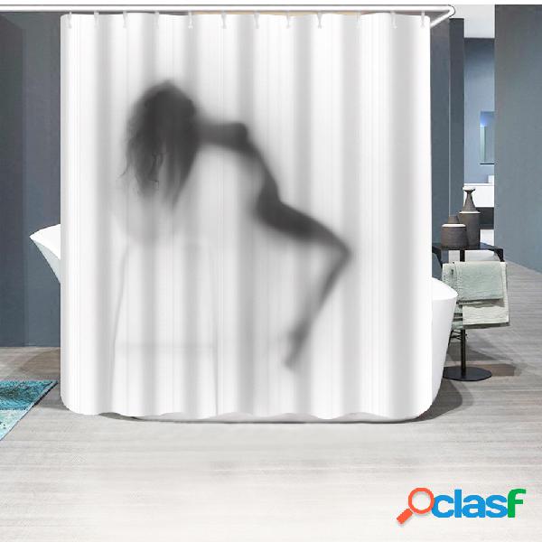 Cortina de baño de la cortina de ducha europea del estilo