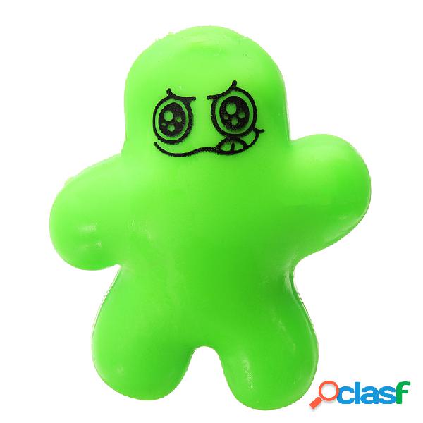 Cute Squeeze Man Squishy Stretchy Doll 10cm Stress Reliever
