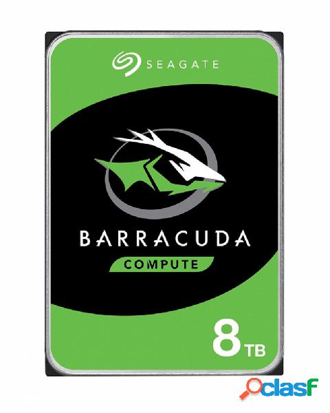 Disco Duro Interno Seagate Barracuda 3.5'', 8TB, SATA III, 6