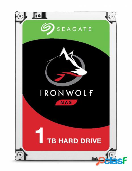 Disco Duro para NAS Seagate IronWolf 3.5'', 1TB, SATA III, 6