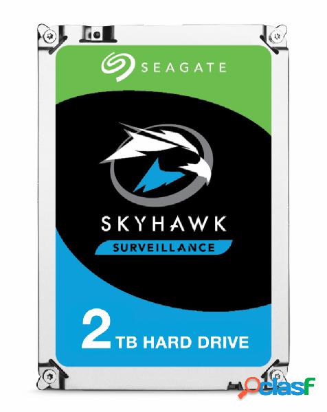 Disco Duro para Videovigilancia Seagate SkyHawk 3.5'', 2TB,