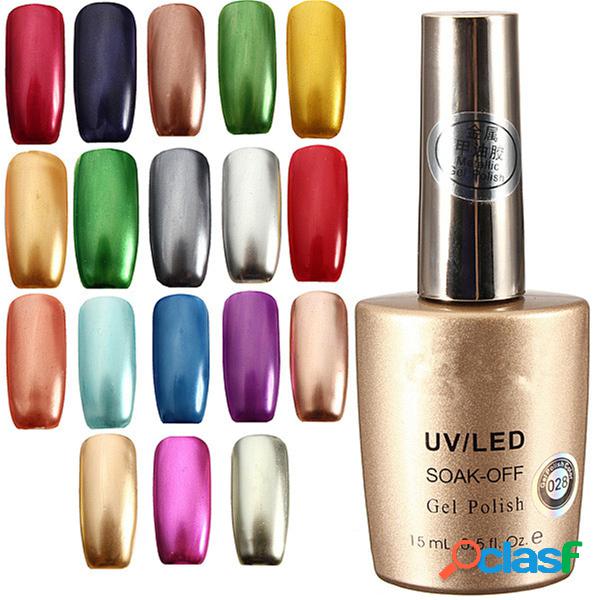 Esmalte de UV gel polaco de uñas despegable de 17 colores