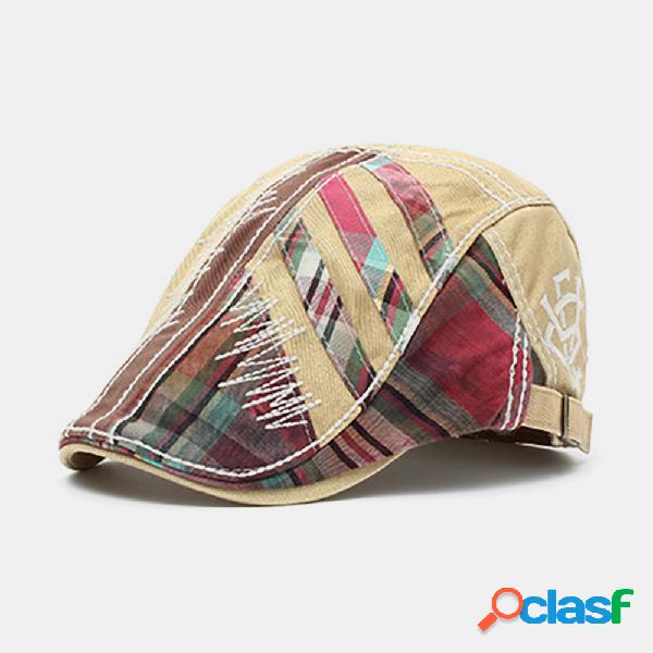 Gorra Boina Algodón Camo Newsboy Gorras Viseras Sol