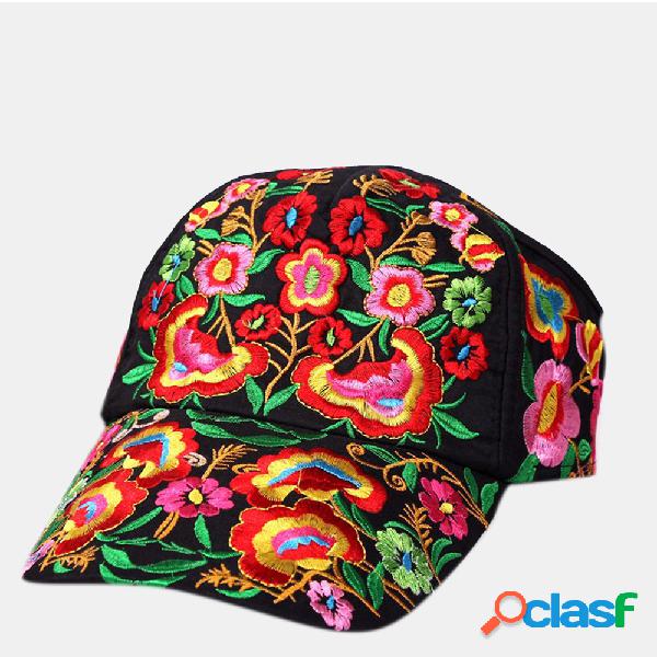 Gorra de béisbol de color nacional para el viento, bordado