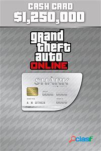 Grand Theft Auto V Great White Shark Cash Card, 1250000
