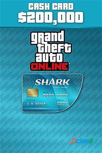Grand Theft Auto V Tiger Shark Cash Card, Xbox One -