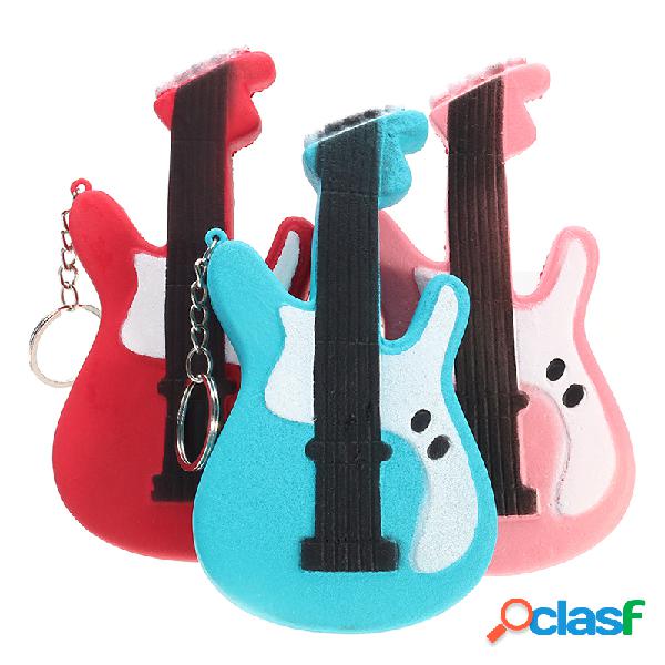 Guitar Squishy Slow Rising Toy Squishy Tag Soft Colección