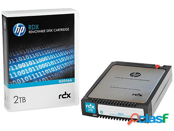 HP Cartucho de Disco Extraíble RDX, 2TB/4TB