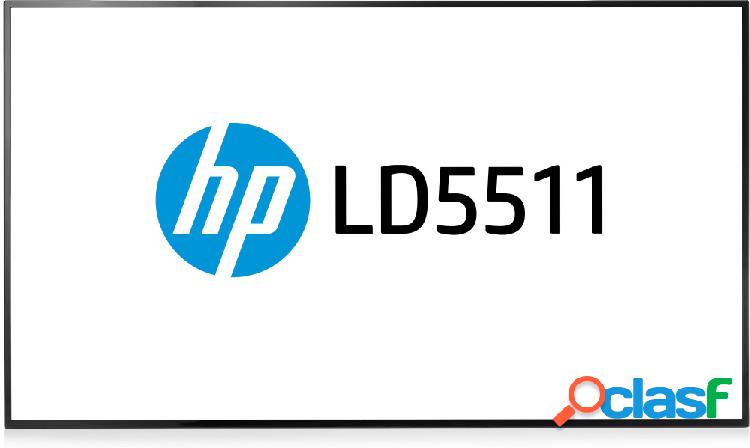 HP LD5511 Pantalla Comercial LED 54.6", Full HD, Widescreen,