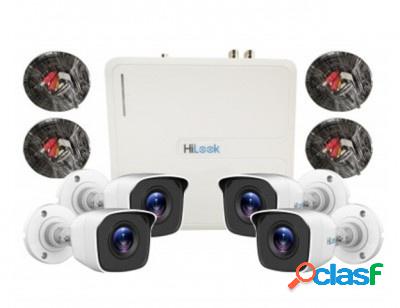 Hikvision Kit de Vigilancia HiLook KIT7204BM de 4 Cámaras