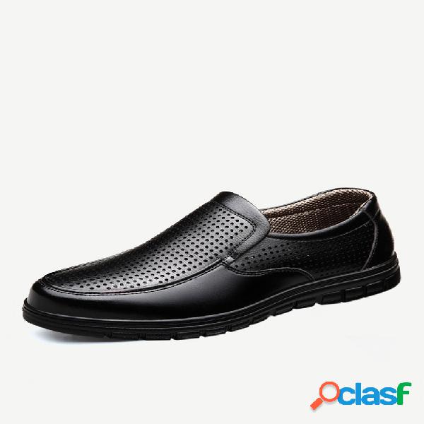 Hombres Business Casual Transpirable Soft Zapatos inferiores