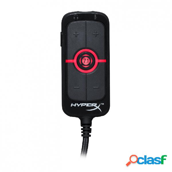 HyperX Tarjeta de Sonido Amp, 7.1 Canales, USB