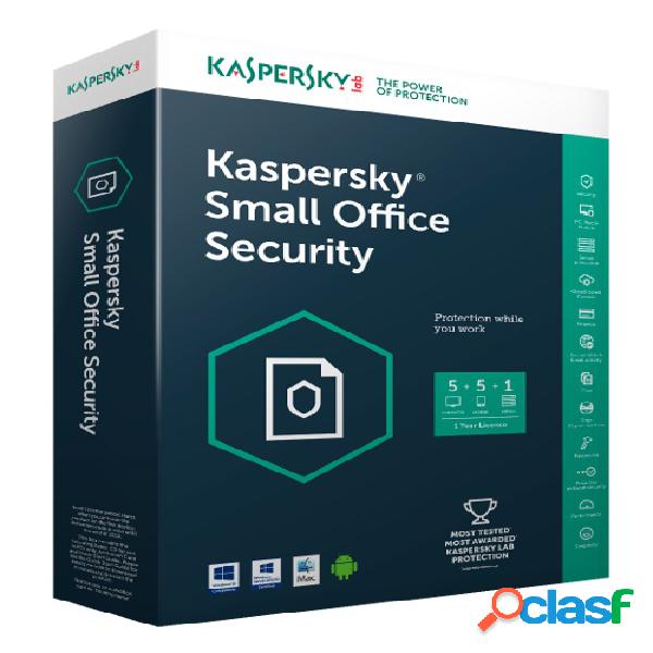 Kaspersky Small Office Security 2017, 5 Usuarios, 1 Año,