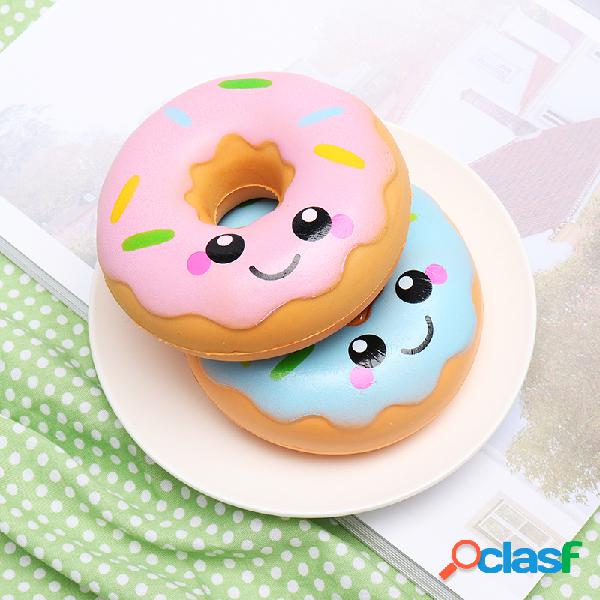 Kawaii Smiling Face Donuts encanto Pan Squishy Juguetes para
