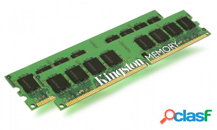 Kit Memoria RAM Kingston DDR2, 400MHz, 4GB (2 x 2GB), CL3,