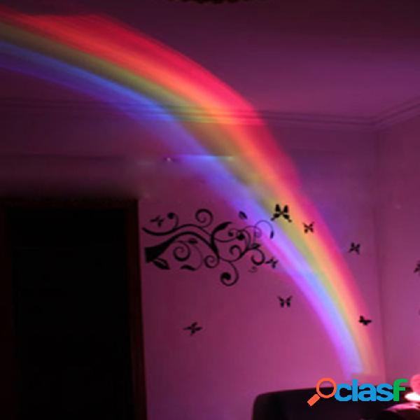 Lámpara LED proyectora del arco iris Luz creativa