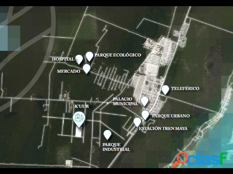 Lotes de inversión en Puerto Morelos Quintana Roo venta