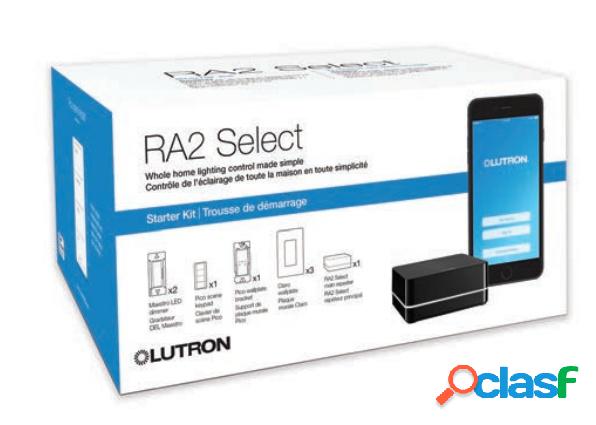 Lutron Hub Smart RA2 Select, Inalámbrico, WiFi, Negro -