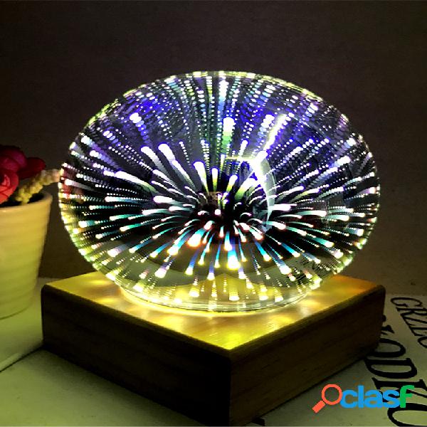 Magic USB Sphere Lightning Lamp Light Party Glass Colorful