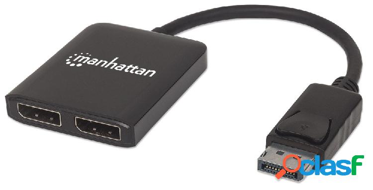Manhattan Adaptador DisplayPort Macho - 2x DisplayPort