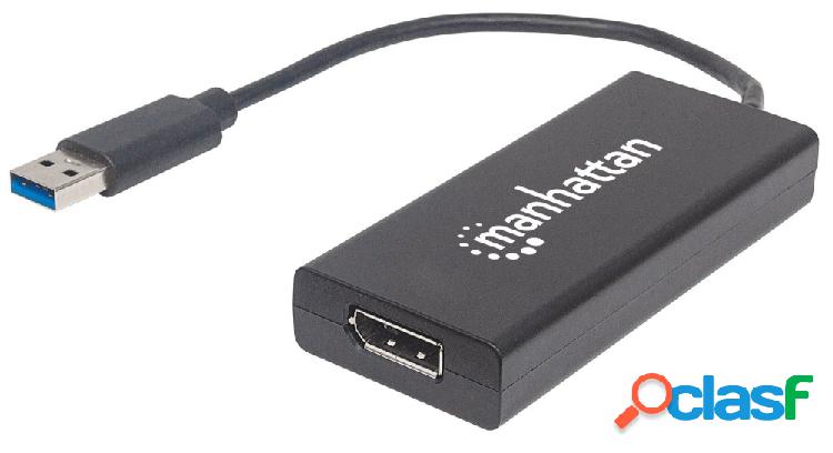 Manhattan Adaptador USB 3.0 A Macho - DisplayPort Hembra,