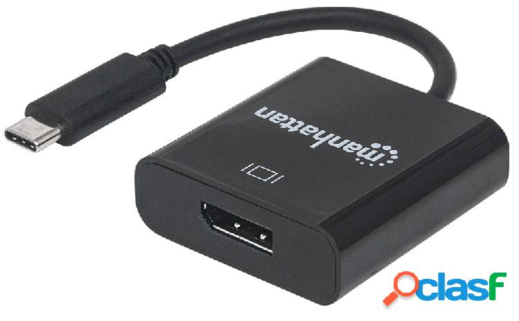 Manhattan Adaptador USB-C 3.1 Macho - DisplayPort Hembra,