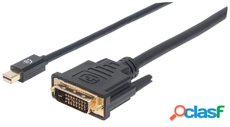 Manhattan Cable Mini DisplayPort Macho - DVI-D Macho, 1.8